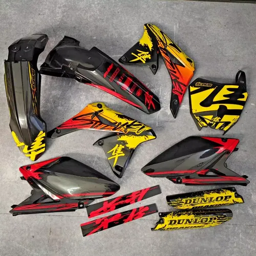 Plastics + Graphics Suzuki RMZ 250 2010-2018 decals applied