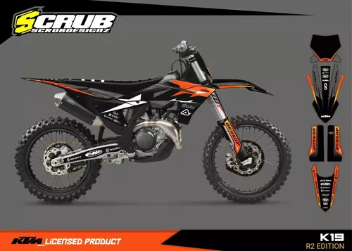 KTM 2023 2024 SX SX-F XC XC-F Graphics decals stickers kit