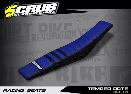Seat Cover Yamaha YZ250F 19-23 YZ450F 18-22 WR250F 20-23 WR450F 19-23 Gripper