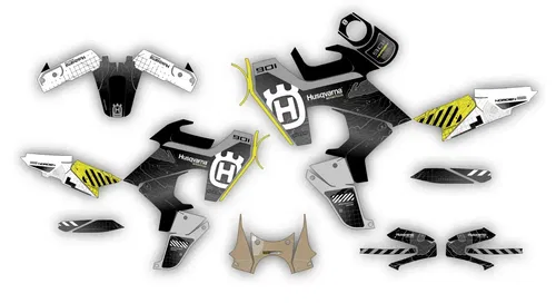 Graphics kit Husqvarna Norden 901  2020 2021 2022 2023 2024 Decals Stickers