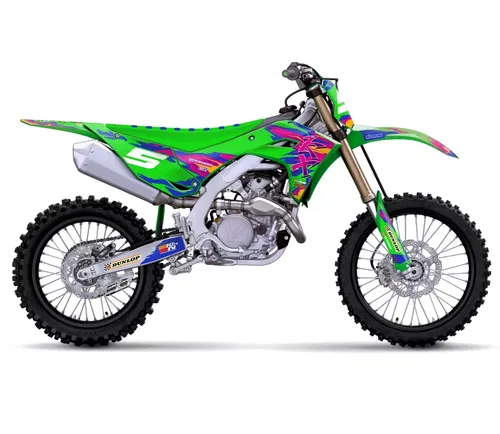 Kawasaki KX450 2024 2025 KX250 2025 Graphics Decals Stickers SCRUB