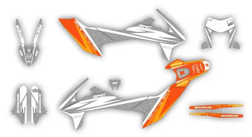 KTM graphics Enduro R 690 stickers 2019 2020 2021 2022 SCRUB decals