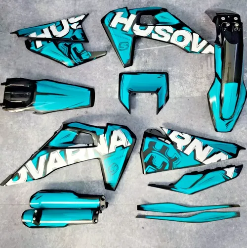 Plastics + Graphics Husqvarna TE FE 2020 2021 2022 2023