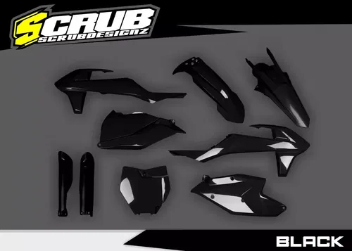 Plastics + Graphics applied KTM 2016-2018 XC XC-F SX SX-F | custom name+number