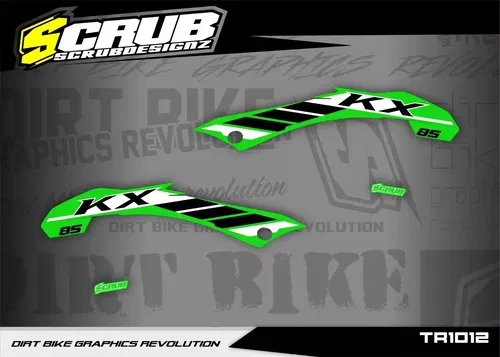 Restyle Plastics + Replica Decals for Kawasaki KX85 2014-2025 Graphics Stickers