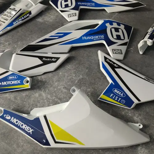 Plastics + Graphics Husqvarna 2023 2024 TC FC FX TX 125 150 250 300 350 450