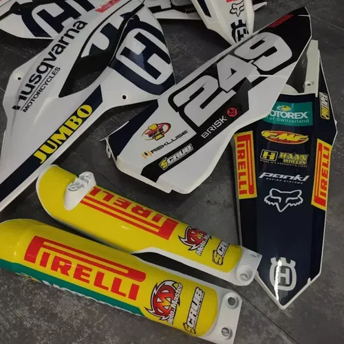 Plastics + Graphics Husqvarna 2014 TC FC 125 250 350 450 Custom race number