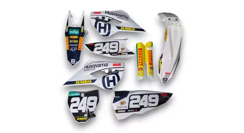 Plastics + Graphics Husqvarna 2014 TC FC 125 250 350 450 Custom race number
