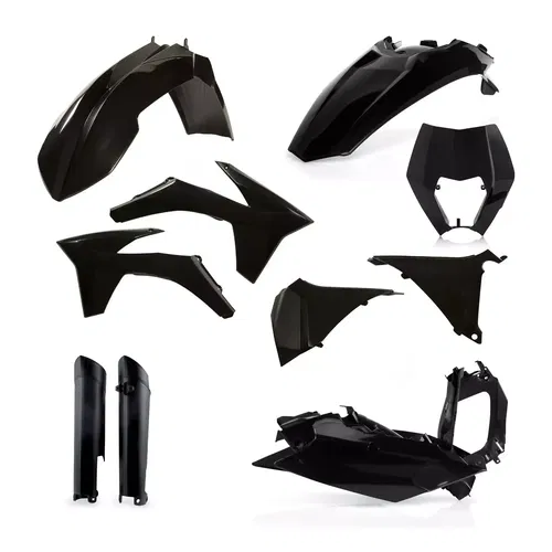KTM EXC EXC-F XC-W XCF-W 2012 2013 Acerbis plastics kit + fork guards + airbox