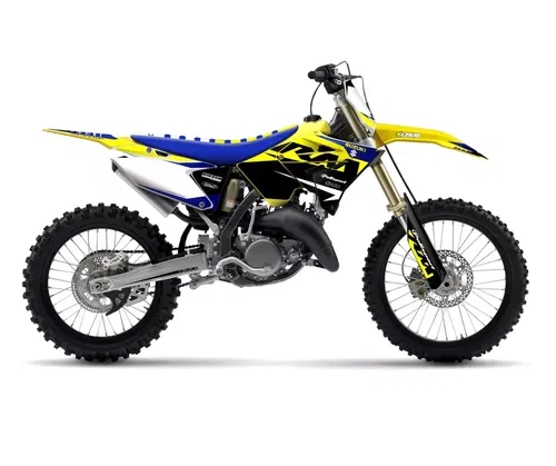 RESTYLE graphics RM125 RM250 2001 - 2008 Suzuki RM 125 250 Polisport Decals