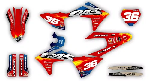 Gas Gas 2024 2025 MC MC-F EX EX-F 125 250 300 350 450 Graphics Decals