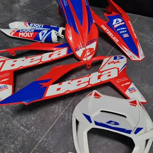 Plastics + Graphics applied Beta RR 2020 2021 2022 Factory Replica
