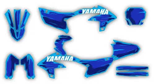Yamaha WR450F 2024-2025 WR250F 2025 Graphics decals stickers