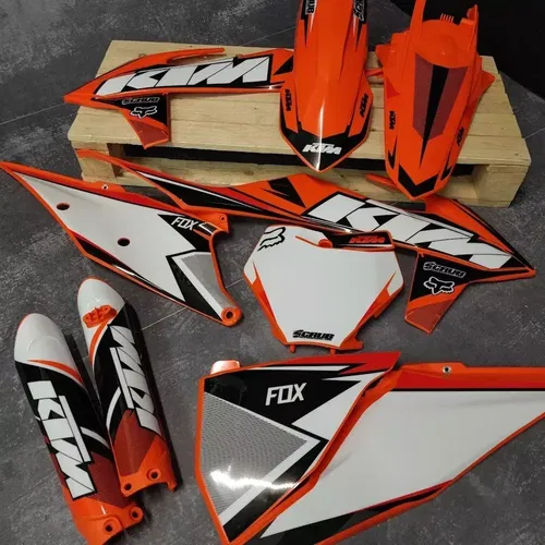 Plastics + Graphics KTM 2016 2017 2018 XC XC-F SX SX-F applied fitted