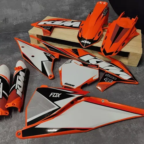 Plastics + Graphics KTM 2016 2017 2018 XC XC-F SX SX-F applied fitted