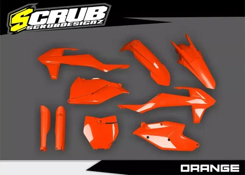 Plastics + Graphics KTM 2016 2017 2018 XC XC-F SX SX-F applied fitted