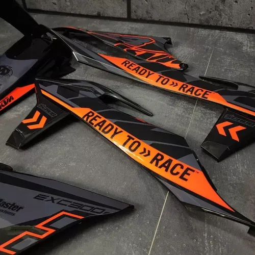 Plastics + Graphics KTM 2020 2021 2022 2023 XC-W XCF-W EXC EXC-F decals stickers