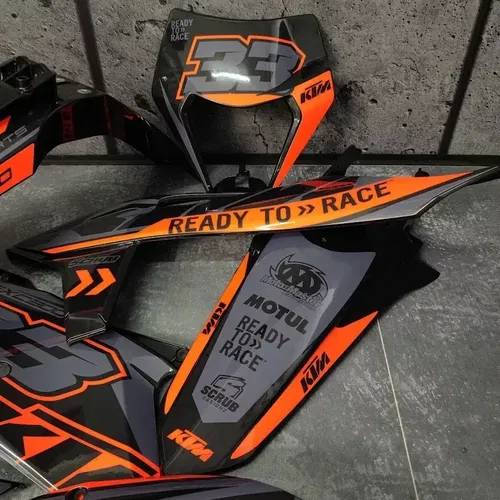 Plastics + Graphics KTM 2020 2021 2022 2023 XC-W XCF-W EXC EXC-F decals stickers