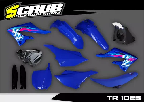 Restyle Plastics + Seat + Fuel tank + Decals Yamaha YZ125 YZ250 2008-2025
