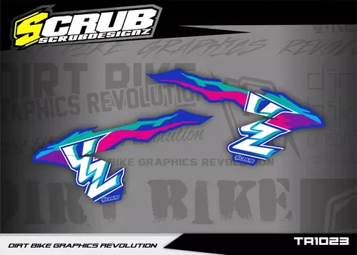 Restyle Plastics + Seat + Fuel tank + Decals Yamaha YZ125 YZ250 2008-2025