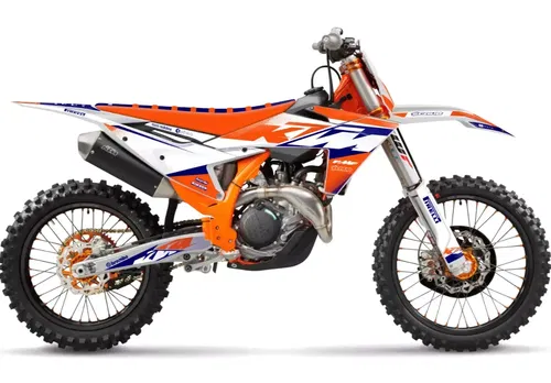 KTM 2023 2024 SX SX-F XC XC-F Graphics decals stickers kit | Custom race number