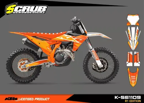 KTM 2023 2024 SX SX-F XC XC-F Graphics decals stickers kit