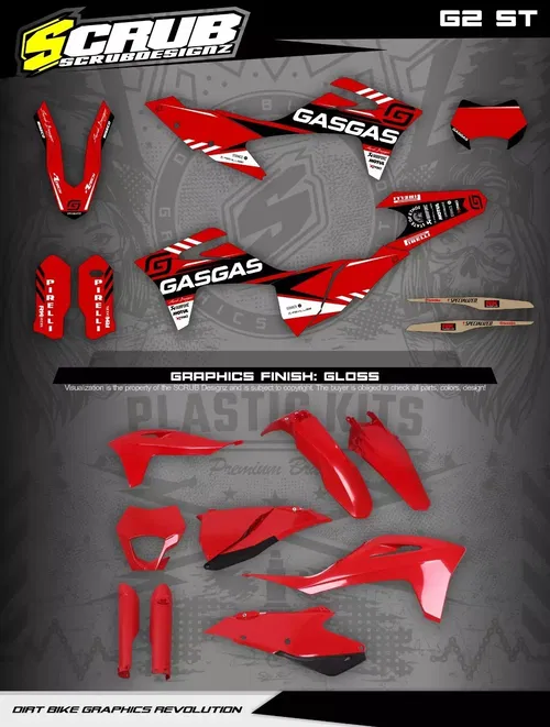 Plastics + Graphics GAS GAS EC EC-F 2021 2022 2023  250 300 350