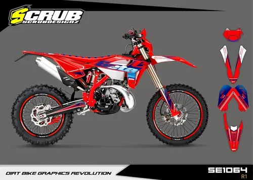Plastics + Graphics applied Beta RR Polisport Restyle 2018