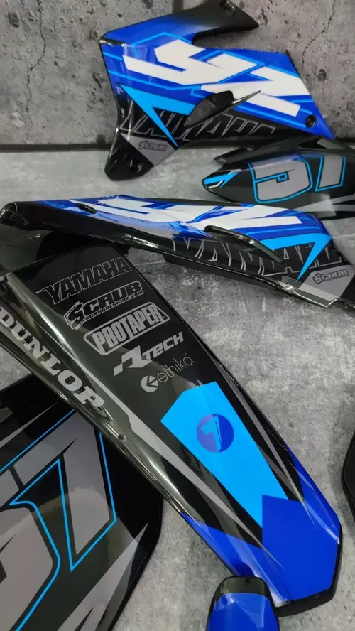 Plastics + Graphics Yamaha 2003-2009 YZ250F YZ450F YZF 250 450