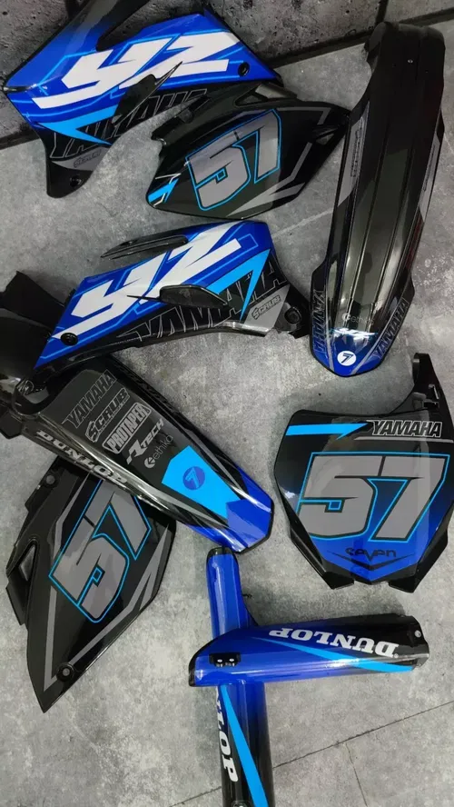 Plastics + Graphics Yamaha 2003-2009 YZ250F YZ450F YZF 250 450