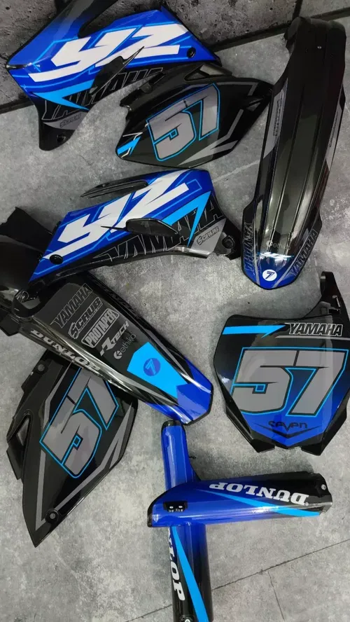 Plastics + Graphics Yamaha 2003-2009 YZ250F YZ450F YZF 250 450