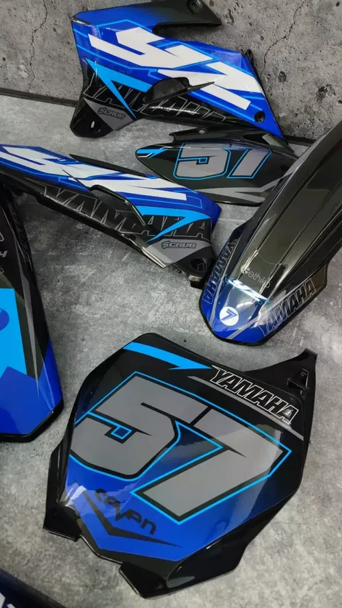 Plastics + Graphics Yamaha 2003-2009 YZ250F YZ450F YZF 250 450