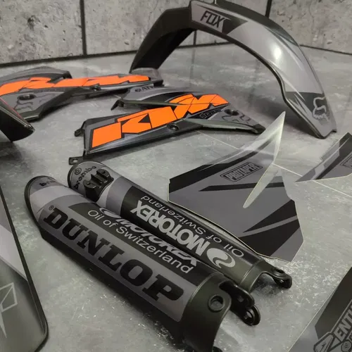 Plastics + Graphics KTM 2004 2005 2006 2007 XC-W EXC EXC-F