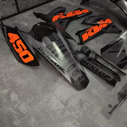 Plastics + Graphics KTM 2004 2005 2006 2007 XC-W EXC EXC-F