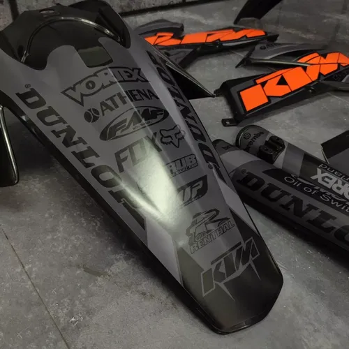 Plastics + Graphics KTM 2004 2005 2006 2007 XC-W EXC EXC-F