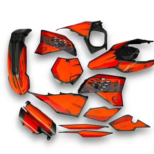 Plastics + Graphics KTM 2007-2010 XC XC-F SX SX-F Matte