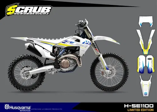 Husqvarna Graphics TE FE 150 250 300 350 450 501 - 2020 2021 2022 2023 Decals