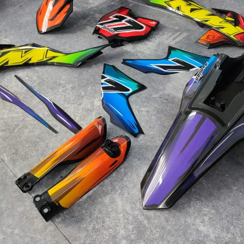 Plastics + Graphics KTM SX 65 2016-2023 Custom race number + name