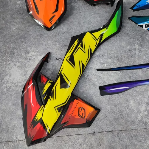 Plastics + Graphics KTM SX 65 2016-2023 Custom race number + name