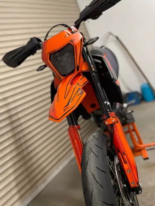 KTM 690 SMC R 2019 2020 2021 2022 2023 2024 2025 Graphics decals matte Supermoto