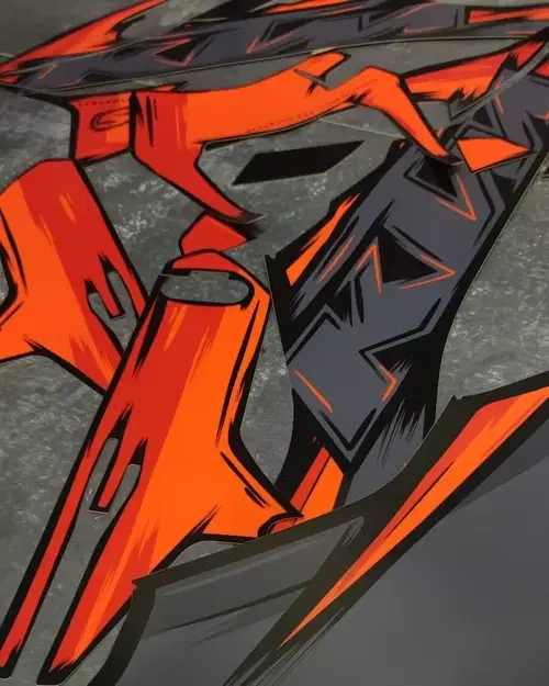 KTM 690 SMC R 2019 2020 2021 2022 2023 2024 2025 Graphics decals matte Supermoto