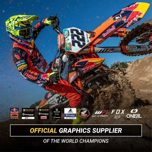 KTM SX SX-F XC XC-F 2023 2024 125 250 300 350 450 Graphics Decals Stickers