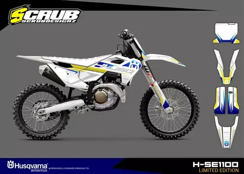 Husqvarna 2023 2024 TC FC TX FX 125 250 300 350 450 Graphics decals
