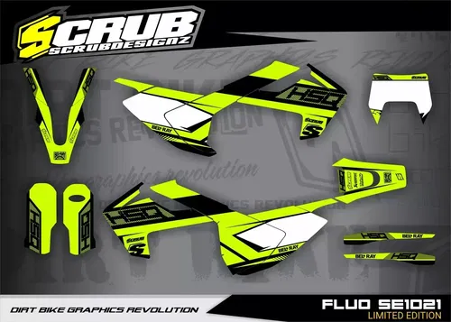 Graphics Kit Husqvarna TE FE 2017 2018 2019 125 150 250 350 450 501 Decals