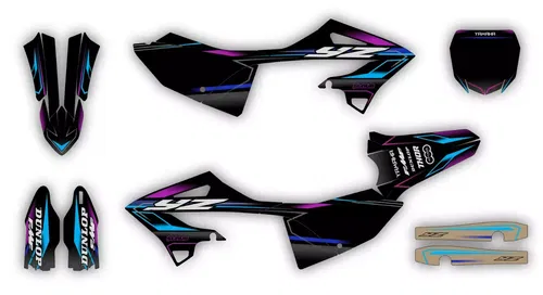Graphics Kit Yamaha YZ125 YZ250 2022 2023 2024 2025 Decals Stickers