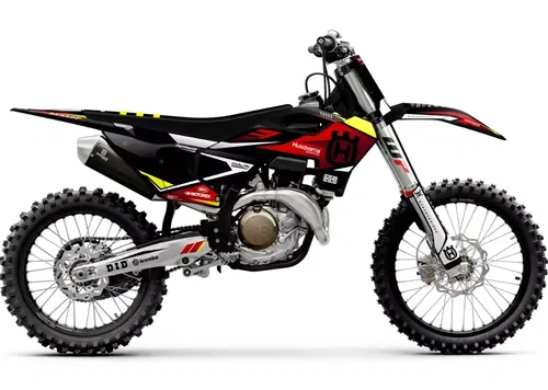Husqvarna 2024 2025 TE FE 150 250 300 350 450 501 Graphics decals stickers SCRUB