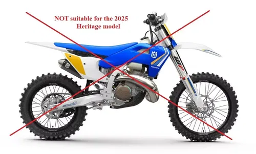 Plastics + Graphics Husqvarna TE FE 2024 2025 applied