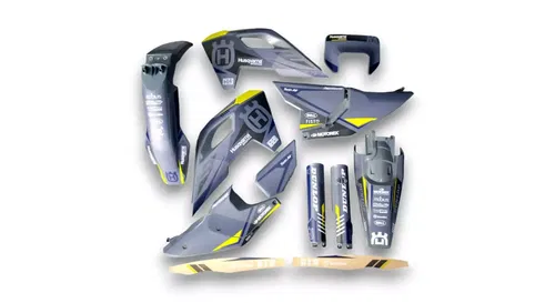 Plastics + Graphics Husqvarna TE FE 2024 2025 applied