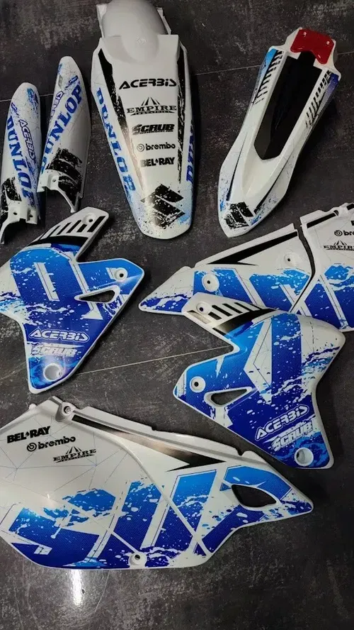 Plastics + Graphics Suzuki DRZ400 SM Supermoto DR-Z 1999-2024 decals stickers