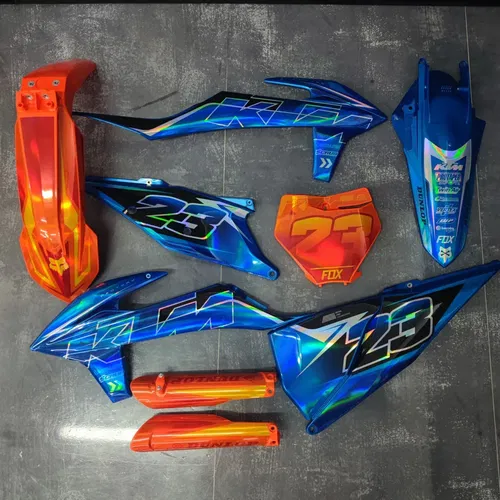 Plastics + Graphics KTM 2019 2020 2021 2022 SX SX-F XC XC-F Holographic custom